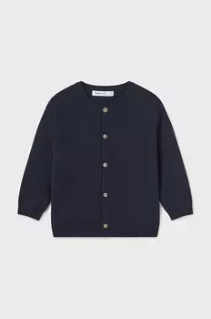 Кардиган Mayoral для новорожденных из смесовой шерсти, темно-синий