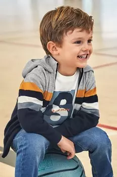 Кардиган Mayoral с добавлением хлопка для детей, оранжевый