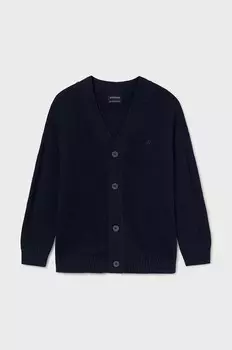 Кардиган Mayoral с добавлением хлопка для детей, темно-синий