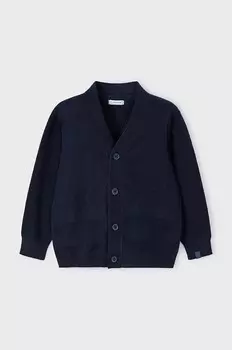 Кардиган Mayoral с добавлением хлопка для детей, черный