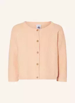 Кардиган мелена Petit Bateau, оранжевый