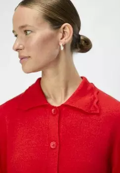 Кардиган MELIERTER Object, красный