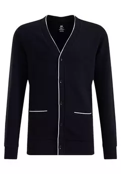 Кардиган Met Structuur WE Fashion, темно-синий