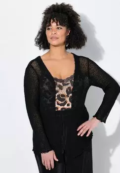 Кардиган MIAMODA, черный