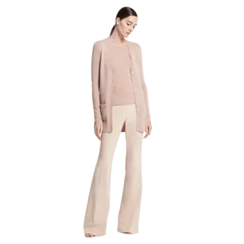Кардиган Michael Kors Bette Cashmere, бежевый