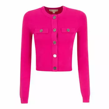 Кардиган Michael Kors Stretch Knit, розовый