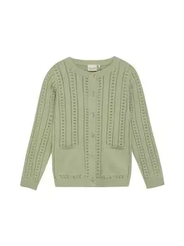 Кардиган миквязанный Minymo, зеленый