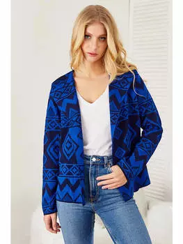 Кардиган Milan Kiss, цвет blau/schwarz