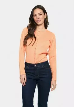 Кардиган MILASZ R-NECK Saint Tropez, оранжевый