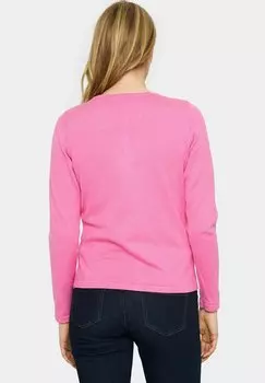 Кардиган Milasz R-Neck Saint Tropez, розовый космос меланжевый