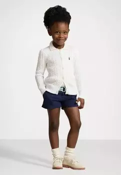 Кардиган MINI CABLE COTTON CARDIGAN Polo Ralph Lauren, белый