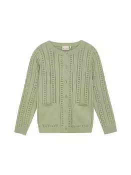 Кардиган Minymo Strickjacke MIKnit Cardigan LS 123391KW lssiger Cardigan, зеленый