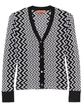 Кардиган Missoni с узором «зигзаг», черный