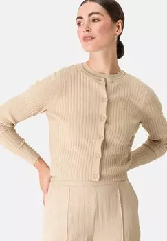 Кардиган MIT KNOPFLEISTE zero, бежевый