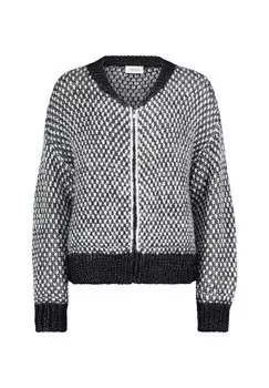 Кардиган MIT REISSVERSCHLUSS Cartoon, черный