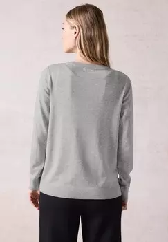 Кардиган MIT RUNDHALS Cecil, серый