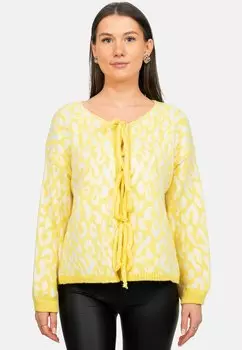 Кардиган MIT SCHLEIFEN Reichstadt, желтый