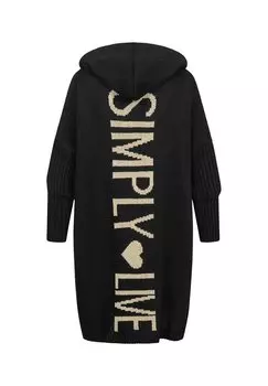 Кардиган Mit Simply Love Live Print Cloud 5ive, черный