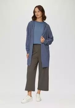 Кардиган MIT STREIFENSTRUKTUR QS, синий