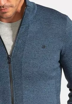 Кардиган MODERN FIT MOLINE TYPE Jacey Quinn, синий деним