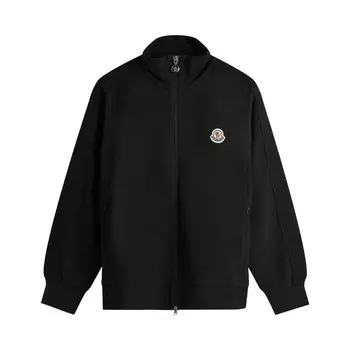 Кардиган Moncler Zip Up Cardigan Black, черный