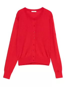 Кардиган Montie на пуговицах спереди от Malene Birger By Malene Birger, красный
