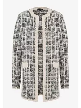 Кардиган More & More Longcardigan, цвет Creme/Grau