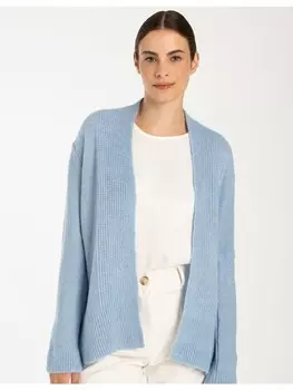 Кардиган More & More Strickjacke, синий