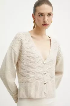 Кардиган Morgan с добавлением шерсти MSOURI, бежевый