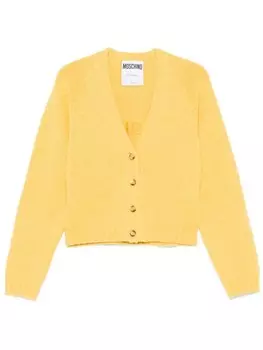Кардиган Moschino 100% усаженный, желтый