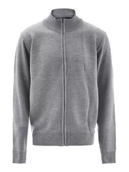 Кардиган mozzaar, цвет hellgrau melange