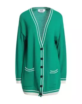 Кардиган Msgm, изумрудно-зеленый