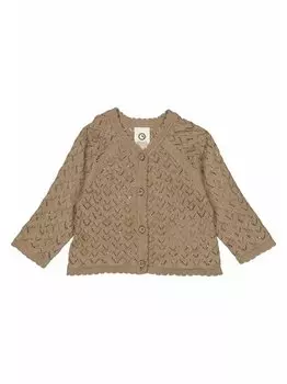 Кардиган Msli By Green Cotton, коричневый