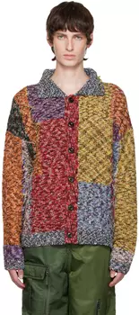 Кардиган Mutilcolor Croydon в технике пэчворк Andersson Bell