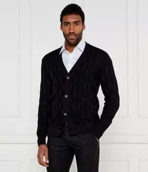 Кардиган мужской Karl Lagerfeld Regular Fit, черный