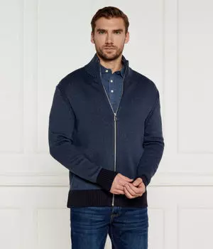 Кардиган мужской Tommy Hilfiger вязаный на молнии, синий