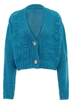 Кардиган myMo, бирюзовый
