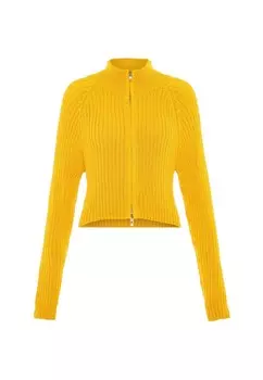 Кардиган MYMO Knit Cardigan, желтый