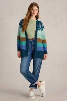 Кардиган нью йорк фэрайл White Stuff, зеленый