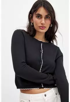 Кардиган NA-KD, черный