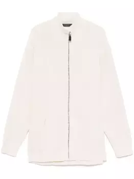Кардиган на молнии BALENCIAGA, белый