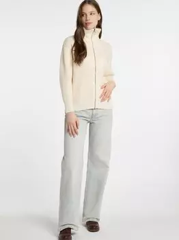 Кардиган на молнии Dreimaster, белый