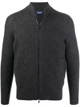 Кардиган на молнии Drumohr, серый
