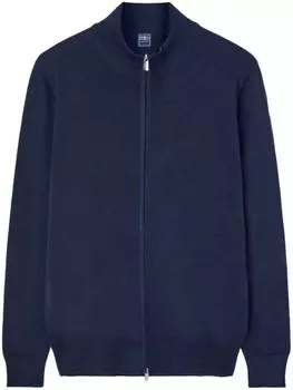 Кардиган на молнии Fedeli, синий