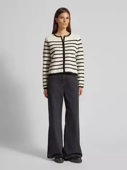 Кардиган на молнии модель 'MANUELA' Mango, кремовый