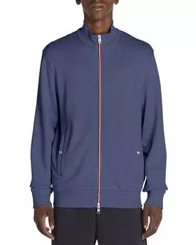 Кардиган на молнии Moncler, синий