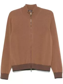 Кардиган на молнии Peserico, коричневый