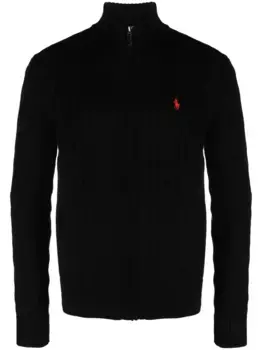 Кардиган на молнии POLO RALPH LAUREN, черный