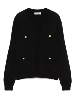Кардиган на пуговицах Bruno Manetti, черный