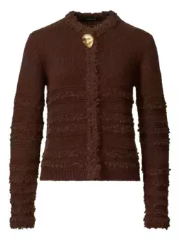 Кардиган на пуговицах Fabiana Filippi, коричневый